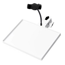 비상 노바 삼각대 침대스탠드 핸드폰거치대 트레이 받침대, 1개, 화이트