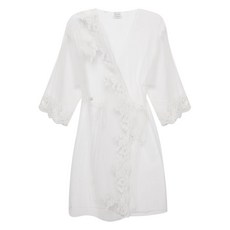 카린길슨 레이스 아플리케 시스루 기모노