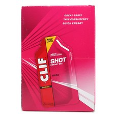 CLIF 風味能量膠 24包, 覆盆子, 1個