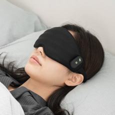 아이노우 무선 온열 안대 찜질기, 블랙, EWE-M3