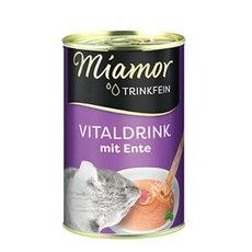 미아모아 바이탈 드링크 135ml 고양이 간식, 6개, 오리