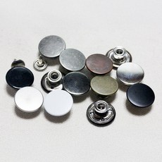 [단추똥꼬] 청바지단추 청자켓 흔들이 단추 5세트 17mm, 1개, (05번)신 민자평 블랙 5세트