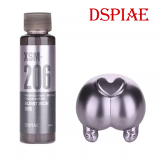 DSPIAE 메탈릭 수성 아크릴도료 번트 아이언 XSM-206 무세척 에어브러쉬용