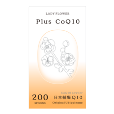 LADY FLOWER 芯動Q10 日本專利配方 無添加 高純度輔酶 (200匙/瓶), 1個, 0.5份