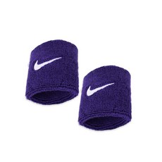 나이키 스우시 클래식 손목밴드, 퍼플, 2개