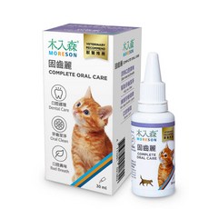木入森 MORESON 貓咪固齒麗口滴劑 口腔護理, 1個, 30ml