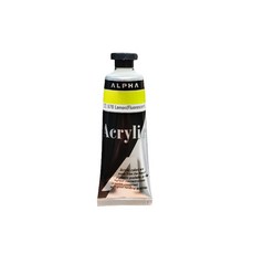 미술용 아크릴칼라물감 2시리즈 50ml 낱색 1개 알파색채, 978번 레몬플로어센트