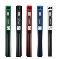iscan 휴대용 문서 리더기 고화질 A4 핸드 스캐너 990DPI 무선 블루투스, 실버