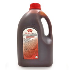 델링 고추핫소스 매운맛, 3.4kg, 1개