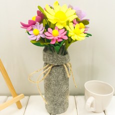 清新雛菊 33朵花束 尺寸20*20cm 附贈賀卡, hth859那些花兒小盆栽, 1套