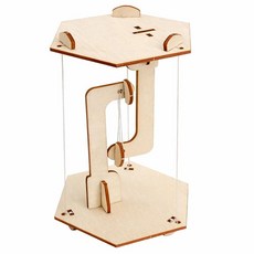 Anti Gravity Tensegrity Table Tension Wooden Building Blocks Kit – Creative Structure Science Expe