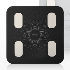 아이리버 스마트 체지방 체중계, CBF-V7, 블랙