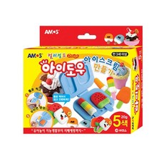 컬러점토 아이스크림만들기 아모스 아이도우, 1개