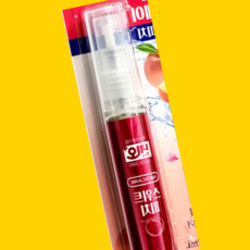 승무원구강스프레이 복숭아향 구강보습제 구강건조스프레이 먹는구취제거제 찌꺼기가글, 1개, 7g