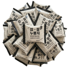 찹쌀누룽지 무가당 쌀과자 검은콩 더고소한맛, 50개, 25g 50개, 25g
