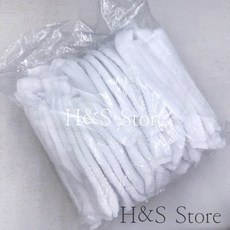 H&S Store 21吋不織布網帽100入 一次性雙筋加固拋棄式網帽 毛毛蟲帽 柔軟舒適廚師帽, 1個