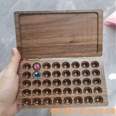 40구 원목팔레트 드로잉 물감 빠레트 여행 수채, 1개, 단일 항목