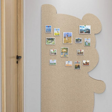 어린이집 게시판 인테리어 귀여운 공부방 유아방 게시판 알림판 벽면 데코 교육용 꼬마, 브라운( 왼쪽)