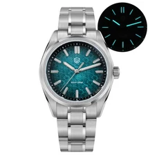 워치다이브 WD0003 ‌ 시계 VH31 스윕 초 쿼츠 무브먼트 36mm BGW9 빛나는 사파이어 크리스탈 100m 방수