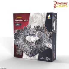 DUNGEONS & LASERS 邪魔洞穴 預塗地形, 1個