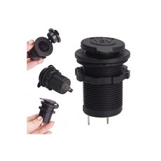 SCG12시거잭 너트타입 방수형 차량바이크 매립시거잭, SCG-12시거잭 너트타입 방수형 차량바이크 매립시거잭, 1개