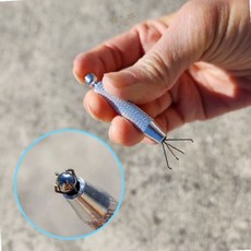 정밀작업용 곡선형 피어싱 전문 핀셋 보석 귀걸이 장착 제거 수공예 네일아트, 1개, 상세페이지 참조