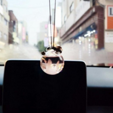 차량용 방향제 자동차 디퓨저 핑크 향기 지속형, 화이트머스크