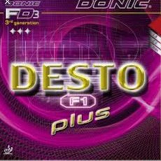 KUDA桌球 Donic F1 plus 專業比賽級桌球，提升旋轉與控制，耐用材質，助您贏得勝利, 1個, 紅max, 紅