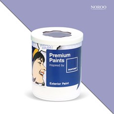 노루페인트 팬톤 외부용 실외 저광 페인트 1L, 16-3931 Sweet Lavender, 1개