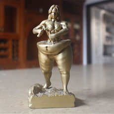 보디빌딩 우승 피규어 헬스 상패 체육관 장식 부품 조각 트로피 카운터장식 바디 수지 남자, B. 8x7x15cm 여자 브론즈