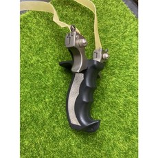 弓城弓箭館 304不鏽鋼彎道彈弓 鋼珠 泥丸 彈弓 射魚 打魚 不鏽鋼彈弓, 1個