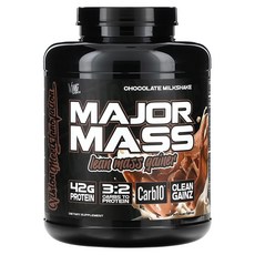VMI 스포츠 메이저 메스 린 게이너 초콜릿 밀크셰이크 1814g, 1.814kg, 3개