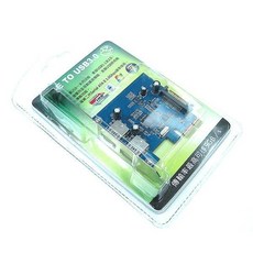 EASYDIY USB3.0 PCI-E 擴充卡 雙埠輸出 支援SATA電源 高速5Gbps傳輸, 1個