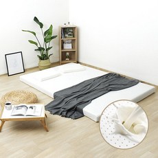 슬릭스 천연라텍스 8cm 매트리스 통판&접이식 싱글/슈퍼싱글/퀸