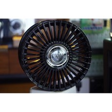 FK鋁圈 20吋 5/108 EP1989D 黑色車亮面鋁圈，提升操控性能，時尚外觀, 1個