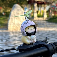 자전거 전기자전거 오토바이 액세서리 차량용 장식품, 1개, 노란색 스티커 A타입