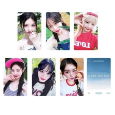 臺灣發貨-IVE A DREAMY DAY夏日寫真小卡拍立得張元英安宥真直井憐金秋天, 1個, 星球特典卡(一套6張)