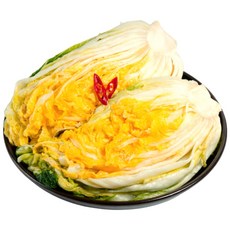 유온푸드 어린이도 좋아하는 깔끔하고 시원한 국산 백김치, 3kg, 1개