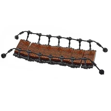 MOC 락 패널 Rockery Mountain DIY 도시 스트리트 뷰 빌딩 블록 힐 스톤 벽돌 호환 23996 입자 장난감 조립, 12 CN00034-shapeA