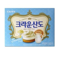 크라운산도 크림, 161g, 1개