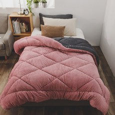 絲薇諾 MIT 法蘭絨艾爾條紋暖絨被