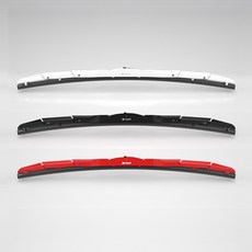 아이오닉5 / 하이브리드 와이퍼 2P 메탈 실리콘 컬러 와이퍼 발수코팅 650 450mm, 레드