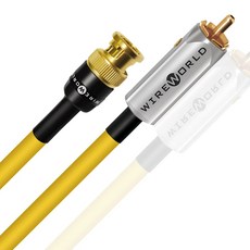 Wireworld Chroma 10 75歐姆 同軸數位訊號線 ( 一米 ) 卡門公司貨 / 隔日達, 1個, Chroma 10 同軸數位訊號線 一米