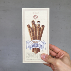 노브랜드 초코 웨이퍼롤, 115g, 6개