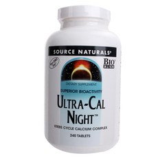 SOURCE NATURALS 高鈣活力複合錠, 240顆, 1個