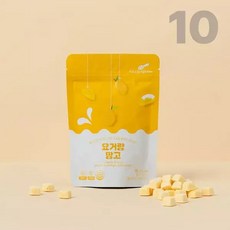 [보리보리/리틀스푼]리틀스푼 동결건조 요거트큐브 요거랑 망고 10개 세트, 7개