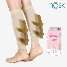 노스크 압박밴드 스타킹 살색 2개입 승무원 다리붓기, 1세트