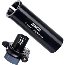 BNVB알로이 바이크 시트포스트 심 100mm 길이 알루미늄 자전거 리듀싱 슬리브 시트 포스트 튜브 어댑터 직경 스위치 25.427.2mm 27.228.6/30.0/30.4/3, 28.6mm to 30.9mm, 28.6mm to 30.9mm