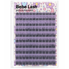 베베래쉬 아이돌 풀없이 붙이는 노글루 속눈썹 9-12mm 120PCS, 1개, 라벤더