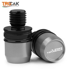 오토바이 알루미늄 후면보기 미러 구멍 플러그 나사 캡, 1개, 3. titanium